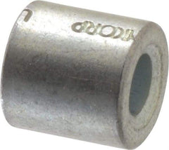 Electro Hardware - 0.116" ID x 1/4" OD, #4 Screw, Grade 2 Steel Female Unthreaded Circuit Board Spacer - Round Body, Zinc-Plated Finish, 1/4" OAL - A1 Tooling