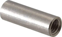 Electro Hardware - #10-32, 3/4" OAL, Stainless Steel Round Fully Threaded Female Circuit Board Standoffs - 1" Thread Depth, 3/4" Body Length, Bright Finish - A1 Tooling