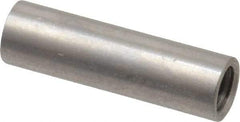 Electro Hardware - #10-32, 7/8" OAL, Stainless Steel Round Fully Threaded Female Circuit Board Standoffs - 1" Thread Depth, 7/8" Body Length, Bright Finish - A1 Tooling