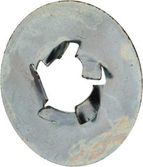 Au-Ve-Co Products - M6x1.00 Screw, 17mm OD, Spring Steel Push Nut - Zinc-Plated - A1 Tooling