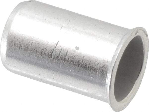 Value Collection - #10-32, 0.01 to 0.08" Grip, Aluminum Standard Rivet Nut - Drill Size Letter F, Expander Head - A1 Tooling