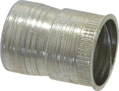 Marson - 3/8-16, 0.74" OAL, Thread-Sert Threaded Insert - 0.562" Hole Diam, 0.6" Head Diam, Steel - A1 Tooling