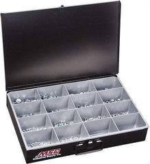 Value Collection - M4x0.7 to M16x2 Thread, 665 Piece Steel Nut Assortment - Grade 2 - A1 Tooling