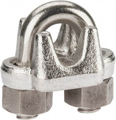 Campbell - 3/8" Wire Rope U-Bolt Clip - 316 Stainless Steel - A1 Tooling