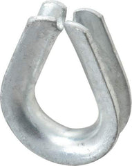 Campbell - 1/2" Wire Rope Thimble Clip - Steel, Heavy-Galvanized - A1 Tooling