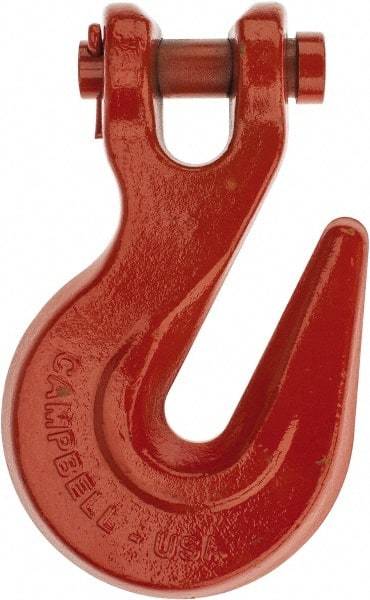 Campbell - 3/4 Inch Chain Diameter, Grade 70 Clevis Hook - 28,300 Lbs. Load Capacity, 15/16 Inch Inside Diameter, 15/16 Inch Pin Diameter, 13/16 Inch Hook Throat - A1 Tooling