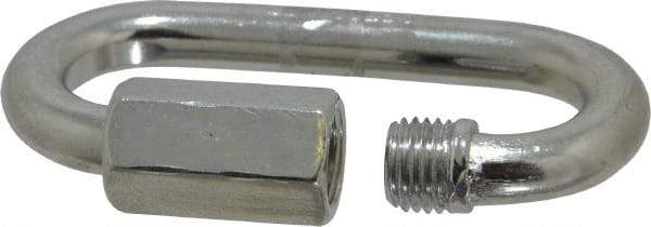 Campbell - Zinc Plated Carbon Steel Quick Link - 5/16" Diameter, 1,760 Lb Load Limit - A1 Tooling