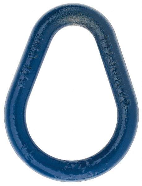 Campbell - Carbon Steel Pear Shape Sling Link - 3/8" Diameter, 1,600 Lb Load Limit - A1 Tooling