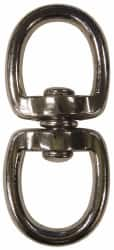 Value Collection - 3-3/8" Long Oval Deluxe Swivel Eye Bolt Snap - Zinc Alloy with 5/16" Snap Opening - A1 Tooling