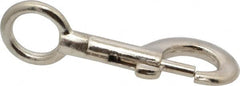 Value Collection - 3-3/8" Long Oval Fixed Eye Bolt Snap - Zinc Alloy with 5/16" Snap Opening - A1 Tooling