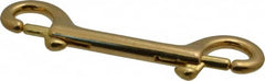 Value Collection - 4-3/4" Long Double End Bolt Snap - Solid Brass with 5/16" Snap Opening - A1 Tooling