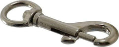 Value Collection - 2-3/8" Long Oval Swivel Eye Bolt Snap - Zinc Alloy with 1/4" Snap Opening - A1 Tooling