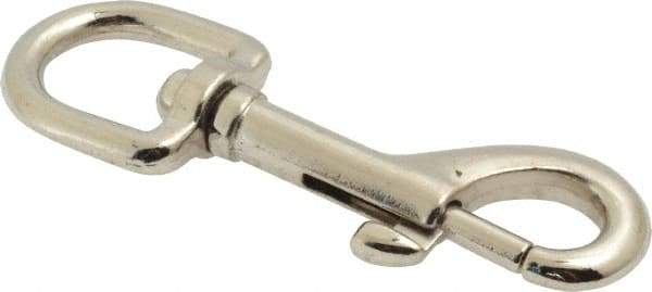 Value Collection - 3-1/8" Long Oval Swivel Eye Bolt Snap - Zinc Alloy with 5/16" Snap Opening - A1 Tooling