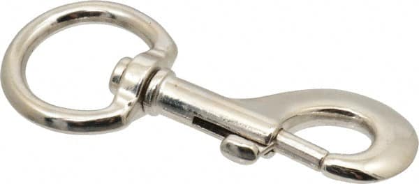 Value Collection - 4-5/16" Long Oval Swivel Eye Bolt Snap - Zinc Alloy with 1/2" Snap Opening - A1 Tooling