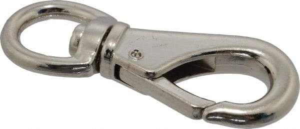 Value Collection - 3-1/4" Long Swivel Eye Boat Snap - Zinc Alloy with 1/2" Snap Opening - A1 Tooling