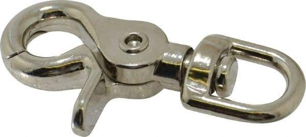 Value Collection - 2-1/4" Long Swivel Eye Trigger Snap - Zinc Alloy with 3/8" Snap Opening - A1 Tooling