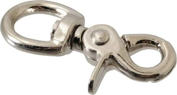 Value Collection - 2-1/2" Long Swivel Eye Trigger Snap - Zinc Alloy with 3/8" Snap Opening - A1 Tooling