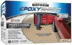 Rust-Oleum - 2 Gal (2) One Gallon Cans Gloss Dunes Tan 2 Part Epoxy Floor Coating - <250 g/L VOC Content - A1 Tooling