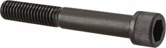 Unbrako - 7/16-14 UNC Hex Socket Drive, Socket Cap Screw - Alloy Steel, Black Oxide Finish, 3" Length Under Head - A1 Tooling