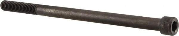 Unbrako - 1/2-13 UNC Hex Socket Drive, Socket Cap Screw - Alloy Steel, Black Oxide Finish, 8" Length Under Head - A1 Tooling