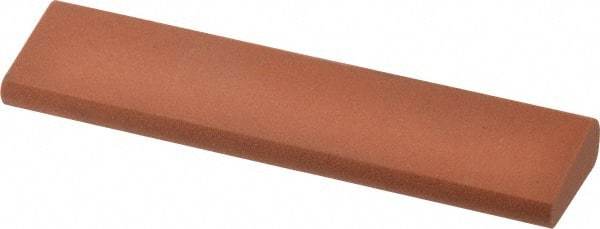 Norton - 4" Long x 1" Diam x 7/16" Thick, Aluminum Oxide Sharpening Stone - Round, Fine Grade - A1 Tooling