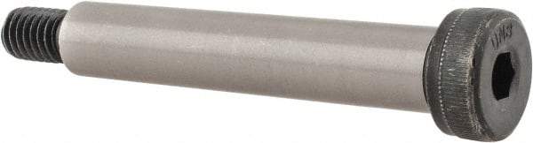 Unbrako - 1/2" Shoulder Diam x 2-3/4" Shoulder Length, 3/8-16 UNC, Hex Socket Shoulder Screw - 8 Alloy Steel, 0.729 to 3/4" Head Diam - A1 Tooling