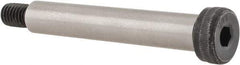 Unbrako - 1/2" Shoulder Diam x 3" Shoulder Length, 3/8-16 UNC, Hex Socket Shoulder Screw - 8 Alloy Steel, 0.729 to 3/4" Head Diam - A1 Tooling