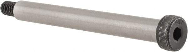 Unbrako - 1/2" Shoulder Diam x 4-1/2" Shoulder Length, 3/8-16 UNC, Hex Socket Shoulder Screw - 8 Alloy Steel, 0.729 to 3/4" Head Diam - A1 Tooling