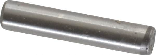 Unbrako - 1/8" Diam x 5/8" Pin Length Grade 8 Alloy Steel Oversized Dowel Pin - C 60 (Surface) & C 50-58 Hardness, 1,845 Lb Breaking Strength, 1 Beveled & 1 Rounded End - A1 Tooling