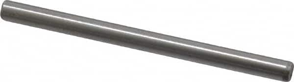 Unbrako - 1/8" Diam x 1-3/4" Pin Length Grade 8 Alloy Steel Oversized Dowel Pin - C 60 (Surface) & C 50-58 Hardness, 1,845 Lb Breaking Strength, 1 Beveled & 1 Rounded End - A1 Tooling