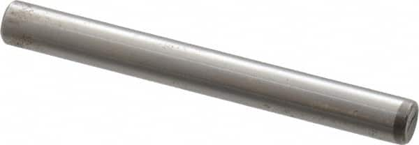 Unbrako - 3/16" Diam x 1-3/4" Pin Length Grade 8 Alloy Steel Oversized Dowel Pin - C 60 (Surface) & C 50-58 Hardness, 4,140 Lb Breaking Strength, 1 Beveled & 1 Rounded End - A1 Tooling