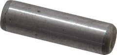 Unbrako - 1/4" Diam x 7/8" Pin Length Grade 8 Alloy Steel Oversized Dowel Pin - C 60 (Surface) & C 50-58 Hardness, 7,370 Lb Breaking Strength, 1 Beveled & 1 Rounded End - A1 Tooling