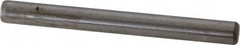 Unbrako - 1/4" Diam x 2-1/2" Pin Length Grade 8 Alloy Steel Oversized Dowel Pin - C 60 (Surface) & C 50-58 Hardness, 7,370 Lb Breaking Strength, 1 Beveled & 1 Rounded End - A1 Tooling