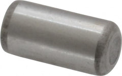 Unbrako - 5/16" Diam x 5/8" Pin Length Grade 8 Alloy Steel Oversized Dowel Pin - C 60 (Surface) & C 50-58 Hardness, 11,500 Lb Breaking Strength, 1 Beveled & 1 Rounded End - A1 Tooling