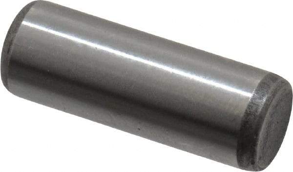 Unbrako - 5/16" Diam x 7/8" Pin Length Grade 8 Alloy Steel Oversized Dowel Pin - C 60 (Surface) & C 50-58 Hardness, 11,500 Lb Breaking Strength, 1 Beveled & 1 Rounded End - A1 Tooling