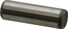 Unbrako - 5/16" Diam x 1" Pin Length Grade 8 Alloy Steel Oversized Dowel Pin - C 60 (Surface) & C 50-58 Hardness, 11,500 Lb Breaking Strength, 1 Beveled & 1 Rounded End - A1 Tooling