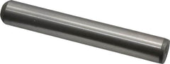 Unbrako - 3/8" Diam x 2-1/2" Pin Length Grade 8 Alloy Steel Oversized Dowel Pin - C 60 (Surface) & C 50-58 Hardness, 16,580 Lb Breaking Strength, 1 Beveled & 1 Rounded End - A1 Tooling