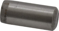 Unbrako - 7/16" Diam x 1" Pin Length Grade 8 Alloy Steel Oversized Dowel Pin - C 60 (Surface) & C 50-58 Hardness, 22,540 Lb Breaking Strength, 1 Beveled & 1 Rounded End - A1 Tooling