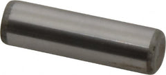 Unbrako - 7/16" Diam x 1-1/2" Pin Length Grade 8 Alloy Steel Oversized Dowel Pin - C 60 (Surface) & C 50-58 Hardness, 22,540 Lb Breaking Strength, 1 Beveled & 1 Rounded End - A1 Tooling