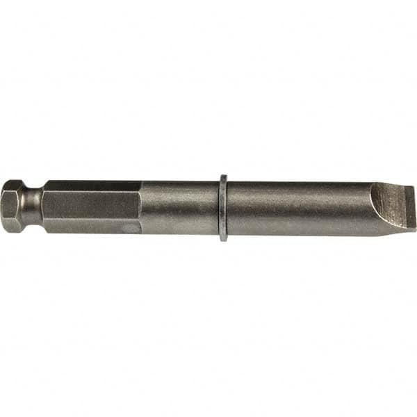 Apex - Power & Impact Screwdriver Bits & Holders; Bit Type: Slotted ; Hex Size (Inch): 7/16 ; Specialty Point Size: 20F-22R ; Overall Length Range: 3" - Exact Industrial Supply