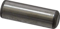 Unbrako - 1/2" Diam x 1-1/2" Pin Length Grade 8 Alloy Steel Oversized Dowel Pin - C 60 (Surface) & C 50-58 Hardness, 29,460 Lb Breaking Strength, 1 Beveled & 1 Rounded End - A1 Tooling