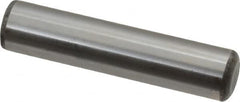 Unbrako - 1/2" Diam x 2-1/4" Pin Length Grade 8 Alloy Steel Oversized Dowel Pin - C 60 (Surface) & C 50-58 Hardness, 29,460 Lb Breaking Strength, 1 Beveled & 1 Rounded End - A1 Tooling