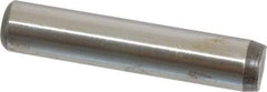 Unbrako - 1/2" Diam x 2-1/2" Pin Length Grade 8 Alloy Steel Oversized Dowel Pin - C 60 (Surface) & C 50-58 Hardness, 29,460 Lb Breaking Strength, 1 Beveled & 1 Rounded End - A1 Tooling