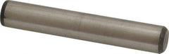 Unbrako - 1/2" Diam x 3" Pin Length Grade 8 Alloy Steel Oversized Dowel Pin - C 60 (Surface) & C 50-58 Hardness, 29,460 Lb Breaking Strength, 1 Beveled & 1 Rounded End - A1 Tooling