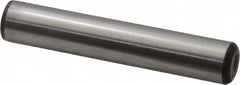 Unbrako - 5/8" Diam x 3-1/2" Pin Length Grade 8 Alloy Steel Oversized Dowel Pin - C 60 (Surface) & C 50-58 Hardness, 46,020 Lb Breaking Strength, 1 Beveled & 1 Rounded End - A1 Tooling