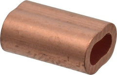 Value Collection - 1/16" Oval Compression Sleeve - Copper - A1 Tooling