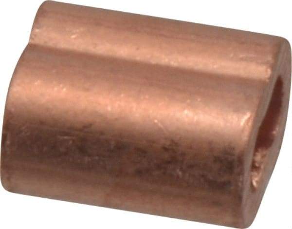 Value Collection - 1/8" Oval Compression Sleeve - Copper - A1 Tooling