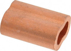 Value Collection - 1/4" Oval Compression Sleeve - Copper - A1 Tooling