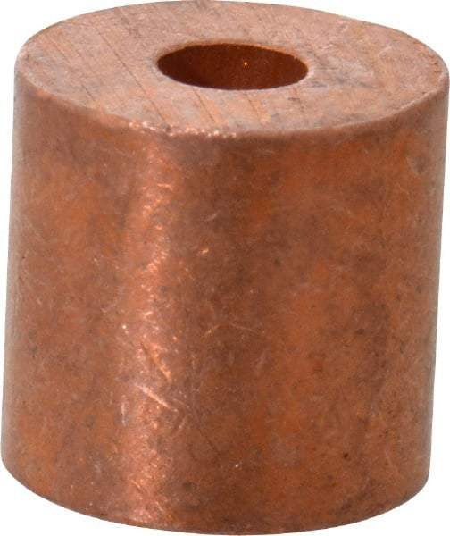 Value Collection - 3/32" Round Stop Compression Sleeve - Copper - A1 Tooling