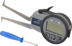 SPI - 0.0472 Inch Groove Width, 0.31 Inch Groove Depth, 1.58 to 2.36 Inch, Ball/Ball Inside Electronic Caliper Gage - 0.0005 Inch Resolution, 0.0015 Inch Accuracy, 0.0394 Inch Tip Diameter, 3.3465 Inch Leg Length, Data Output, 1.5V AAA Battery - A1 Tooling